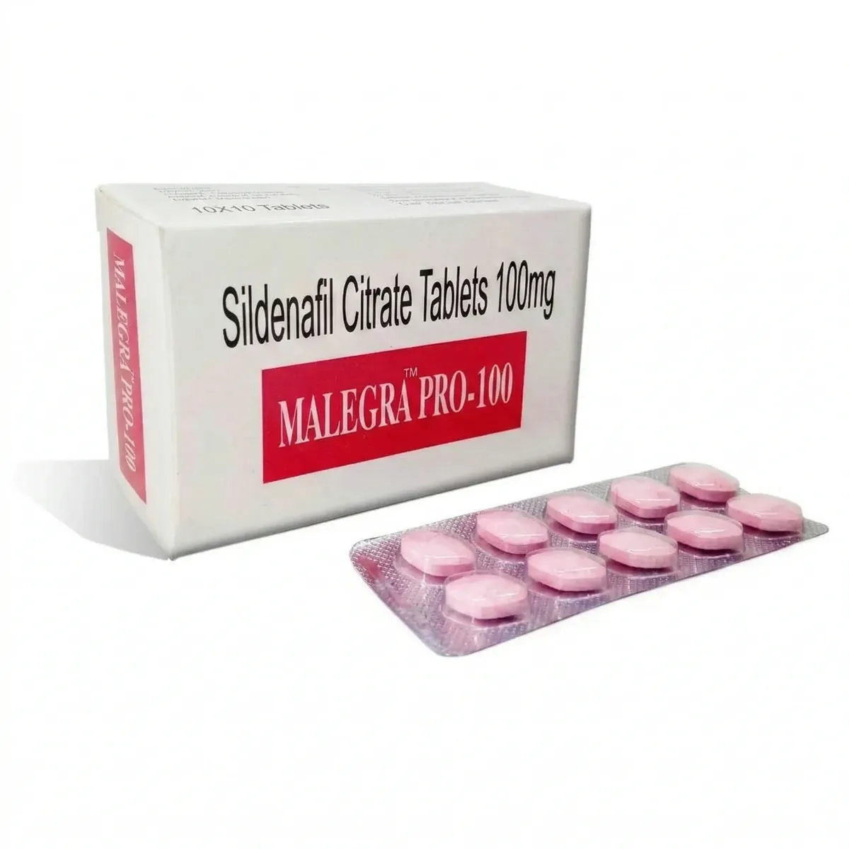 Malegra Pro 100mg packaging