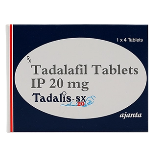 Tadalis SX 20mg packaging