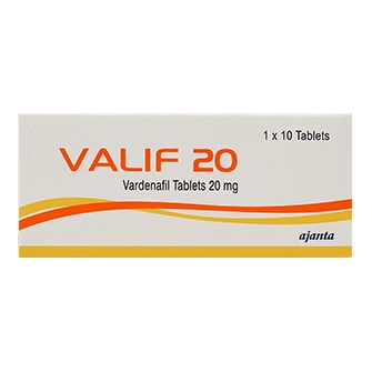 Valif 20mg packaging