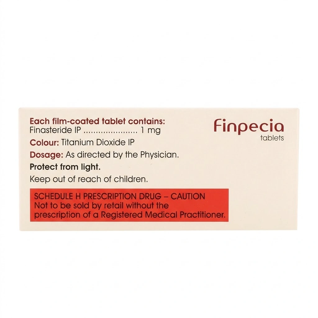 Finpecia 1mg (Finasteride) packaging