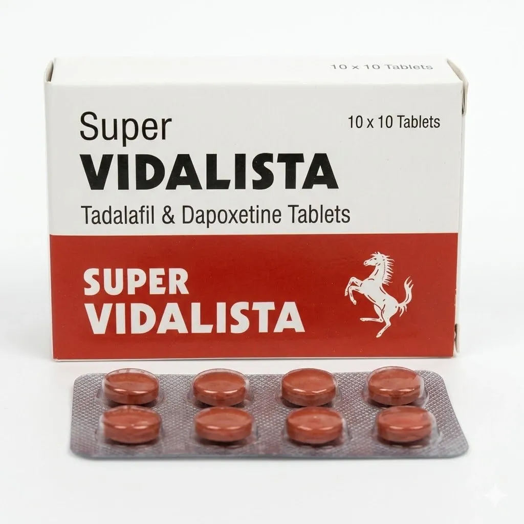 Super Vidalista (20+60)mg packaging
