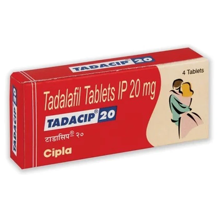 Tadacip 20mg packaging