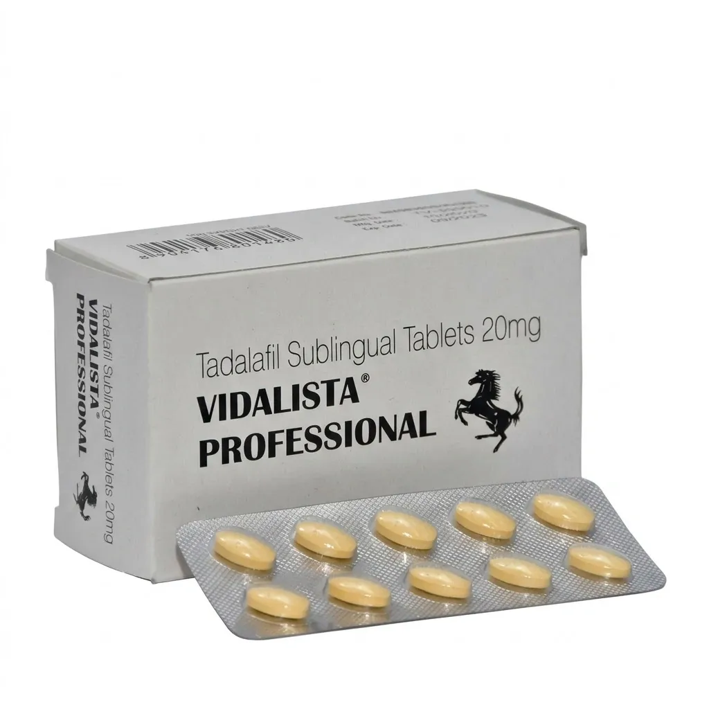 Vidalista Professional 20mg packaging